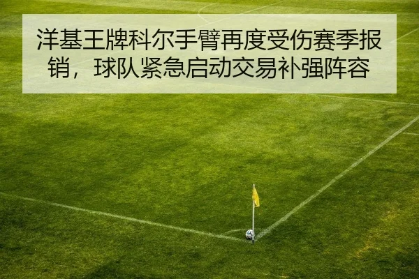 洋基王牌科尔手臂再度受伤赛季报销，球队紧急启动交易补强阵容